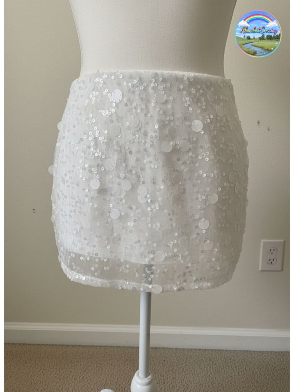 Sequin Low Waist Mini Skorts Contrast Sparkly Night Out Skirt Shorts